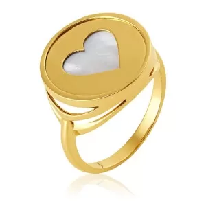 Anel Com Madrepérola