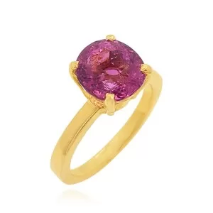 Anel Ouro 18K E Rubilita