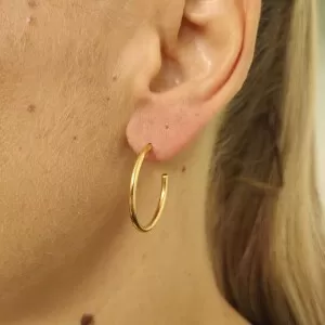 Argolas Ouro 18K