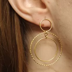 Brincos Ouro 18K