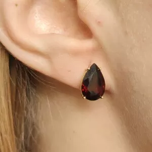 Brincos Ouro 18K E Granadas