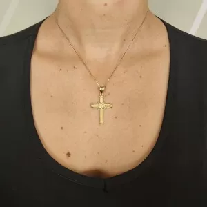 Pingente Ouro 18K E Diamantes