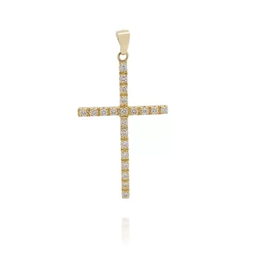 Pingente Ouro 18K E Diamantes