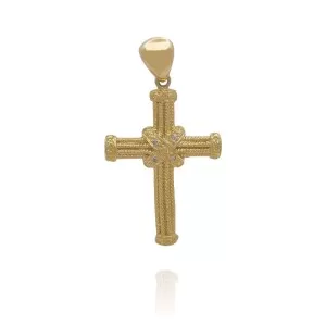 Pingente Ouro 18K E Diamantes