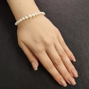 Pulseira De Pérolas