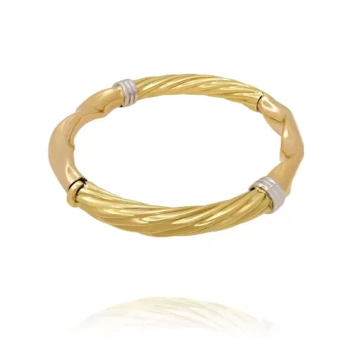 Pulseira Ouro 18K Três Cores